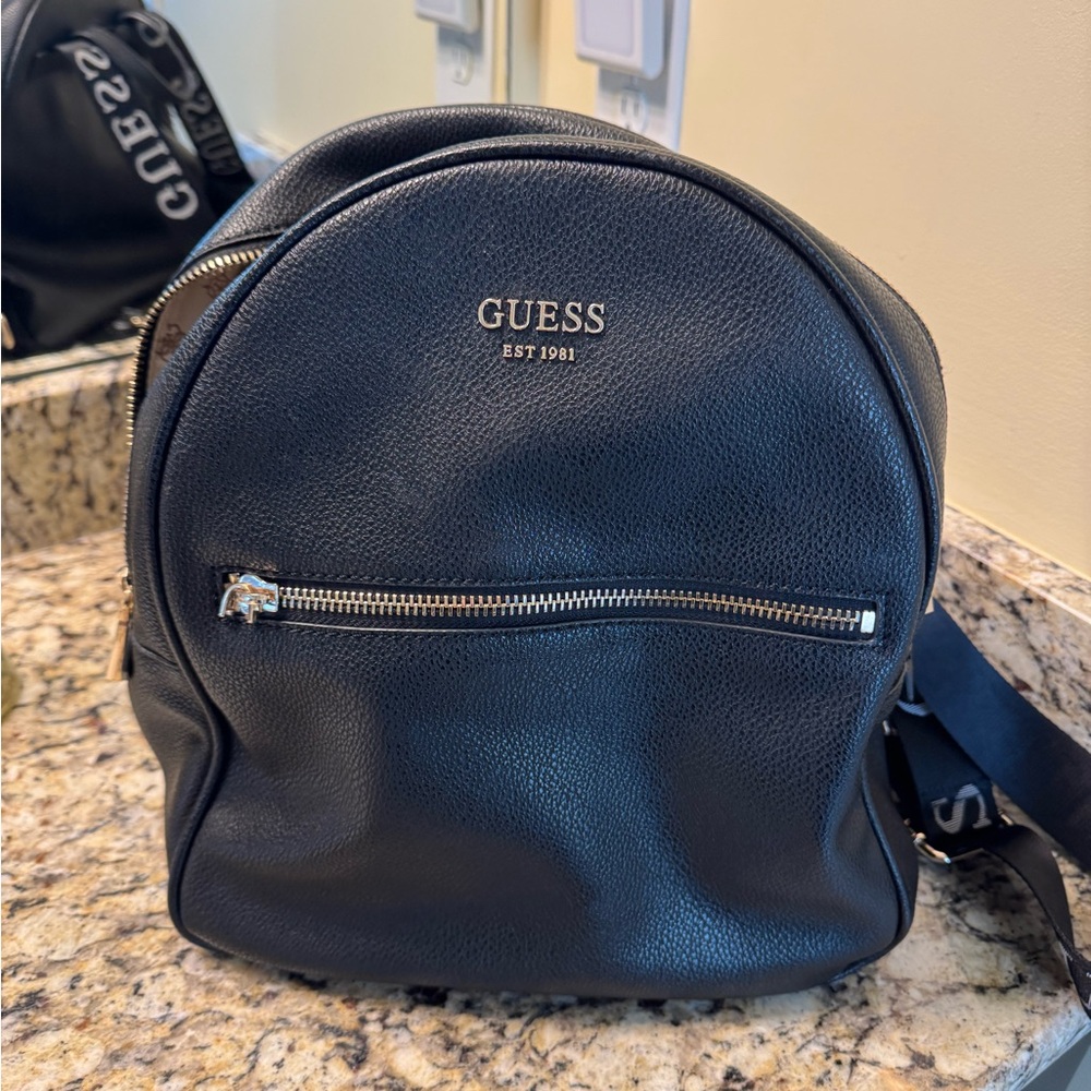 GUESS Classic Black Backpack